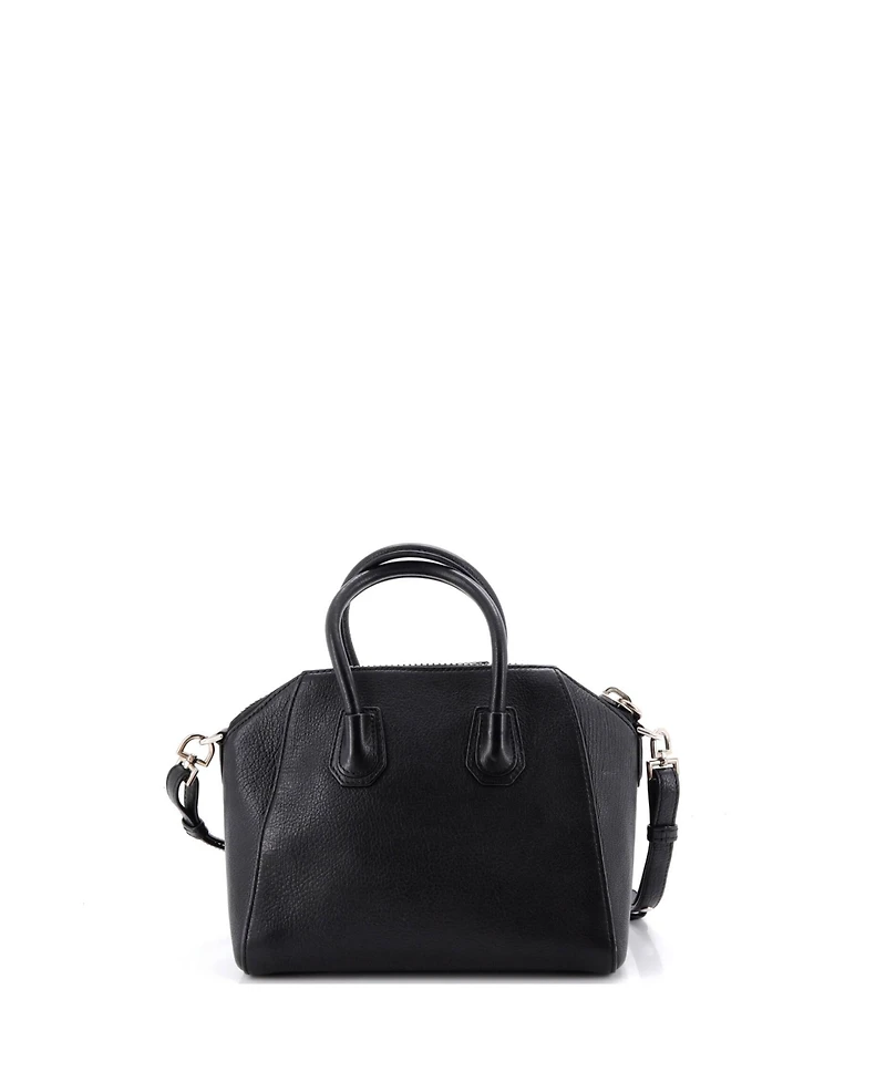 Pre-Owned Givenchy Mini Antigona Bag Leather