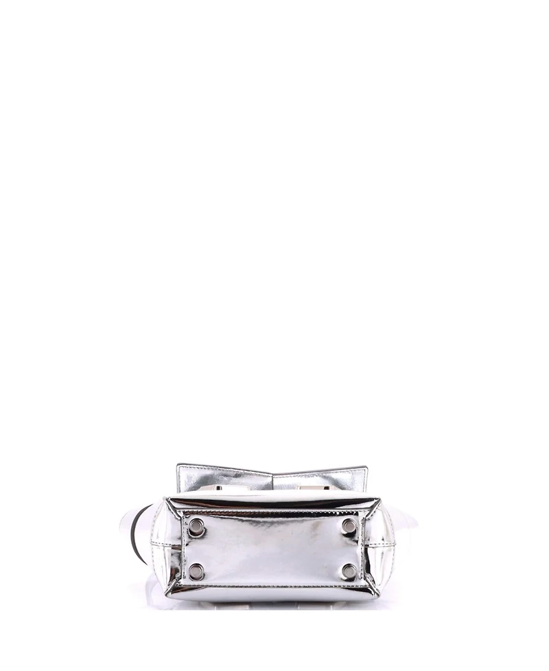 Pre-Owned Bottega Veneta Mini Arco Bag Maxi Intrecciato Leather