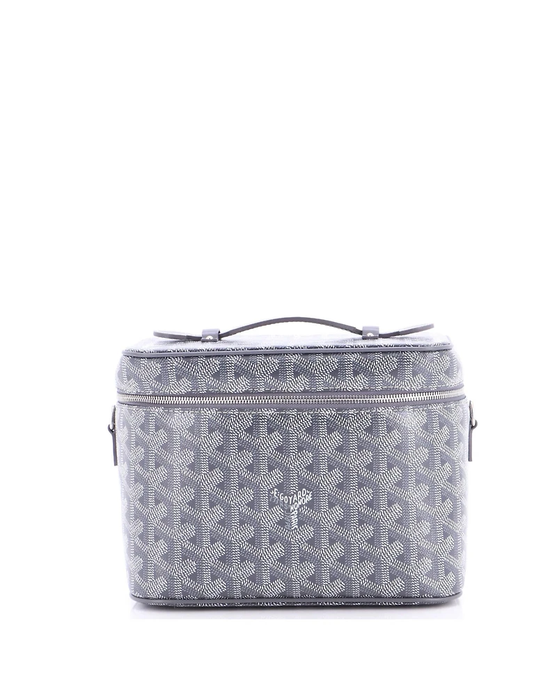 Pre-Owned Goyard Muse Vanity Case Coated Canvas