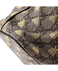 Pre-Owned Gucci Small Convertible Soft Tote Printed Gg Coated Canvas