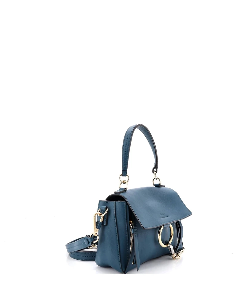 Pre-Owned Chloe Mini Faye Day Bag Leather
