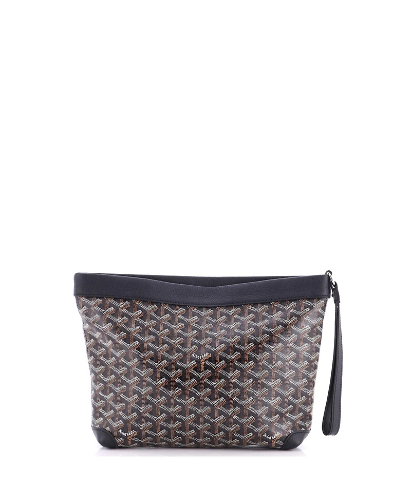 Pre-Owned Goyard Goyardine Conti Pouch Coated Canvas