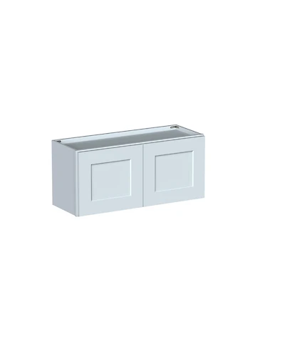 Boyel Living W33" Short Wall Cabinet with Full Overlay Hdf Door for Custom Kitchen or Bathroom