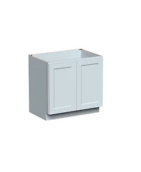Boyel Living Full Height Door Base Cabinet with Full Overlay Hdf Door and Dovetail Drawer