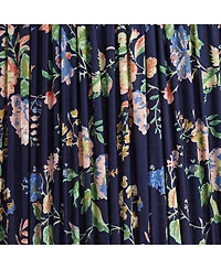 Springcrest Sally 13" Top x 15" Bottom x 12" High x 12" Slant Print Lamp Shade Replacement Pleated Rose Floral Spider Harp Finial