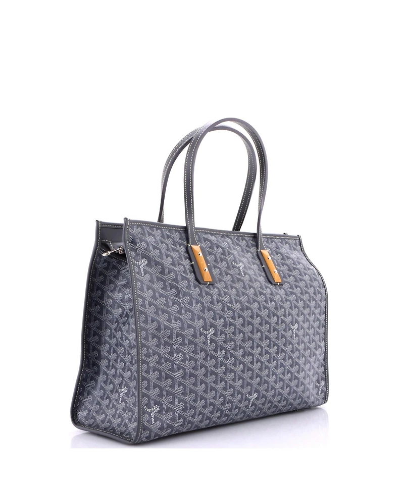 Pre-Owned Goyard Marquises Bag Coated Canvas