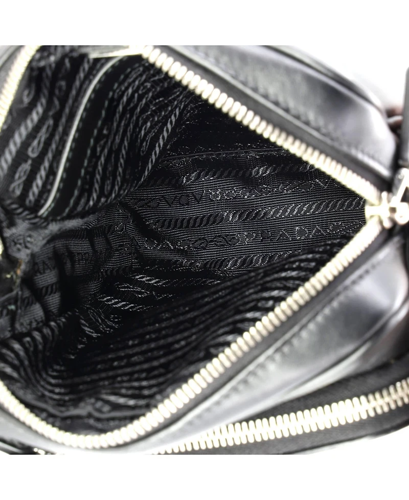 Pre-Owned Prada Small Front Pocket Crossbody Leather