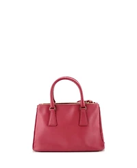 Pre-Owned Prada Small Galleria Double Zip Tote Saffiano Leather