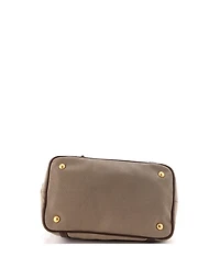 Pre-Owned Prada Medium Logo Convertible Tote Canvas with Leather