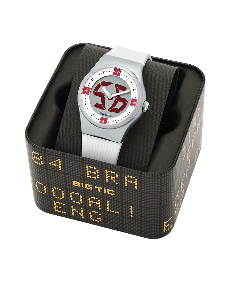 Fossil Men's World Flags Big Tic England Watch 40mm