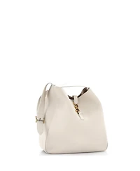 Pre-Owned Saint Laurent Large Le 5 a 7 Supple Hobo Leather