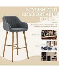 Rainsken Tall Bar Stools Set of 2