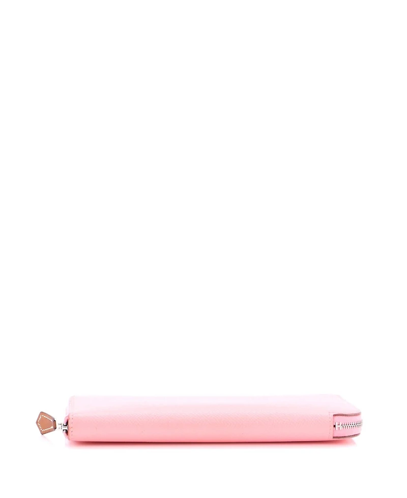 Pre-Owned Hermes Long Azap Zip Around Wallet Silk'in Epsom