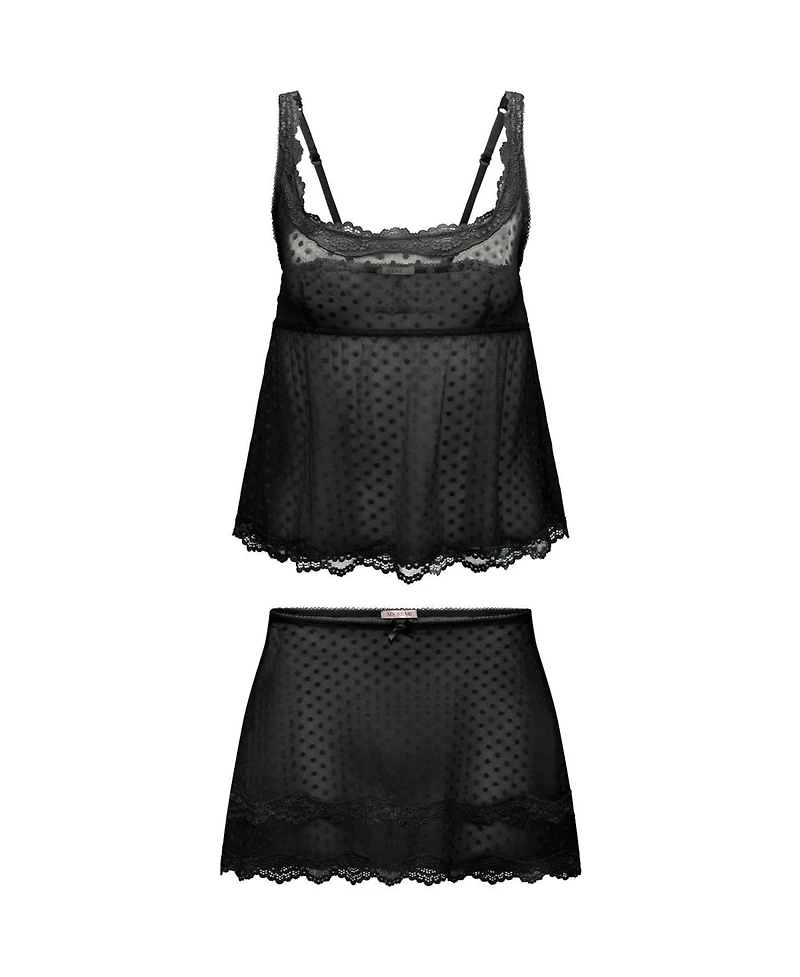 Adore Me Women's Kit Camisole and Half Slip Set Lingerie