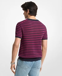 Michael Kors Men's Slim-Fit Crewneck Cotton T-Shirt