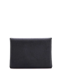 Pre-Owned HERMES Calvi Duo Card Holder Chevre Mysore