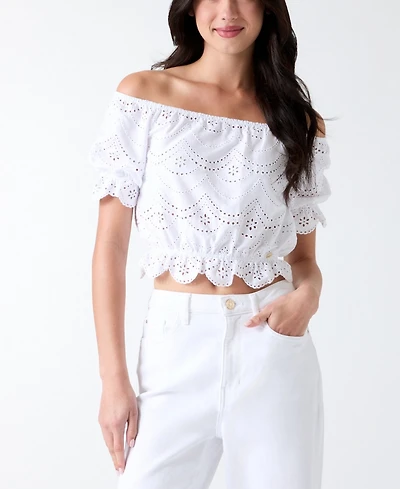Guess Women's Off-The-Shoulder Top