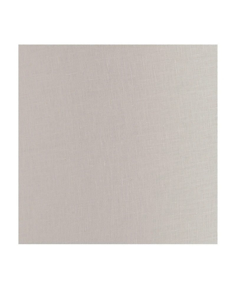 Springcrest Set of 2 Oval Lamp Shades Medium 12.5" Wide x 10" Deep at Top 15" Wide x11" Deep at Bottom 10" High Spider Harp Finial