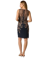 Adrianna Women's Boat Neck Short Dress