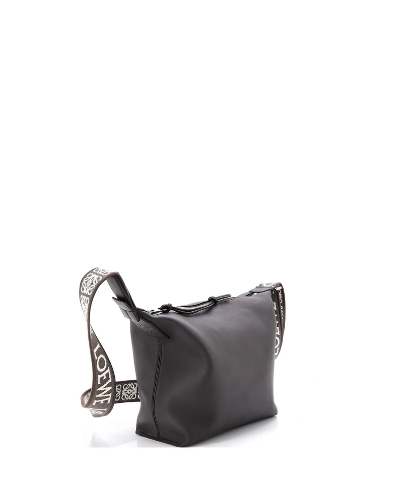 Pre-Owned Loewe Small Cubi Crossbody Bag Leather