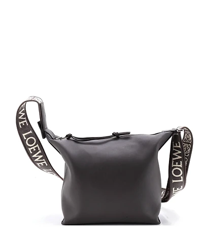 Pre-Owned Loewe Small Cubi Crossbody Bag Leather