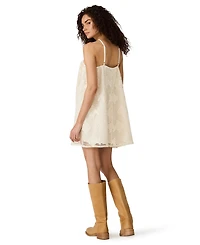 Steve Madden Women's Petunia Halter Neck Mini Dress