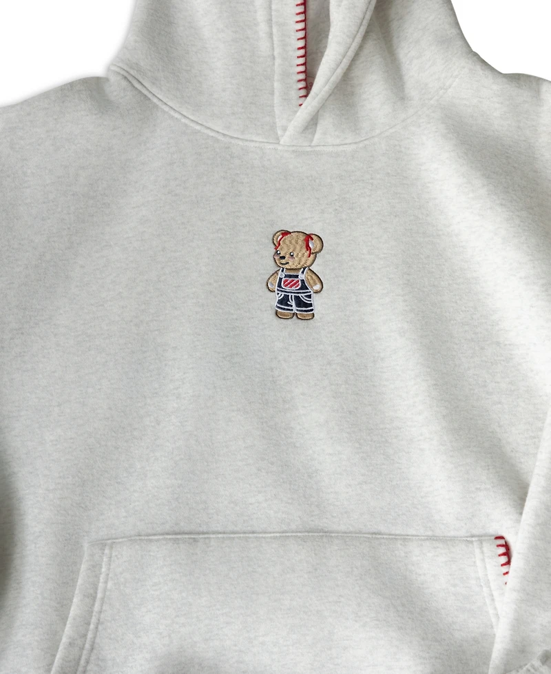 The Happy Camp3r Women's All American Long-Sleeve Hooded Sweatshirt