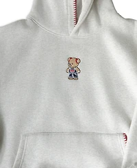 The Happy Camp3r Women's All American Long-Sleeve Hooded Sweatshirt