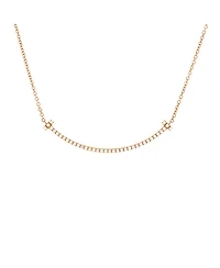 Pre-Owned Tiffany & Co T Smile Pendant Necklace