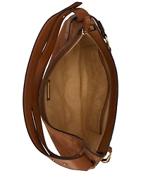 Lauren Ralph Lauren Whipstitched Medium Tasha Shoulder Handbag