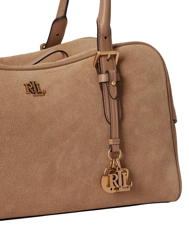 Lauren Ralph Lauren Medium Marcy Zip-Top Satchel Handbag