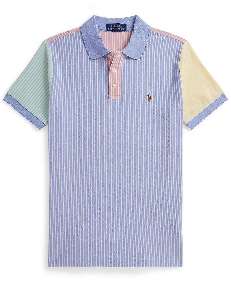 Polo Ralph Lauren Boys' 8-20 Striped Short-Sleeve Shirt