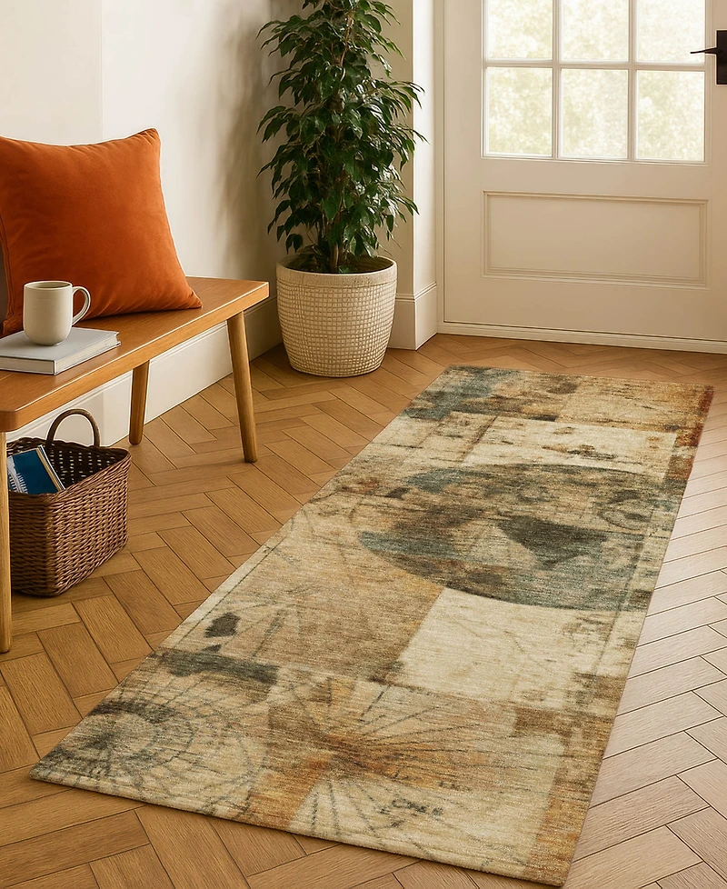 Addison Mayfield AMF1905 2'3" x 7'6" Runner Area Rug