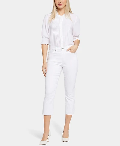 Nydj Petite Chloe Pull-On Capri Jeans