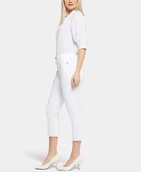 Nydj Petite Chloe Pull-On Capri Jeans