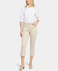 Nydj Petite Chloe Pull-On Capri Jeans