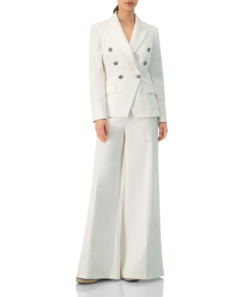 Ivonne Women's Wide-Leg Culotte Pants