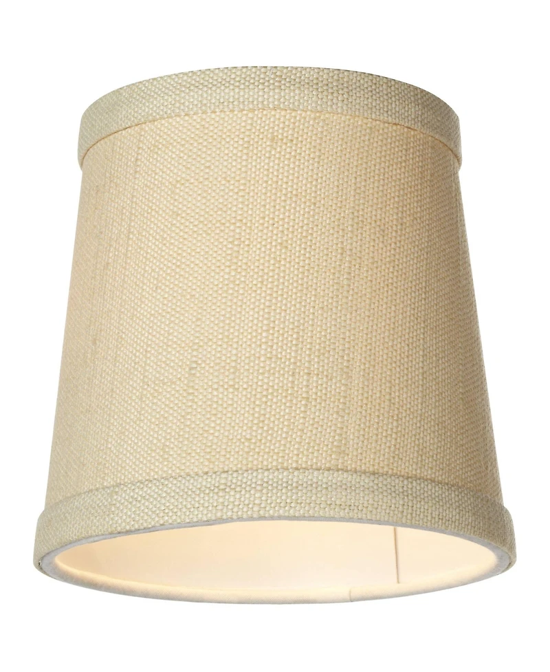 Springcrest Set of 6 Hardback Drum Lamp Shades 4" x 5" x 5" High
