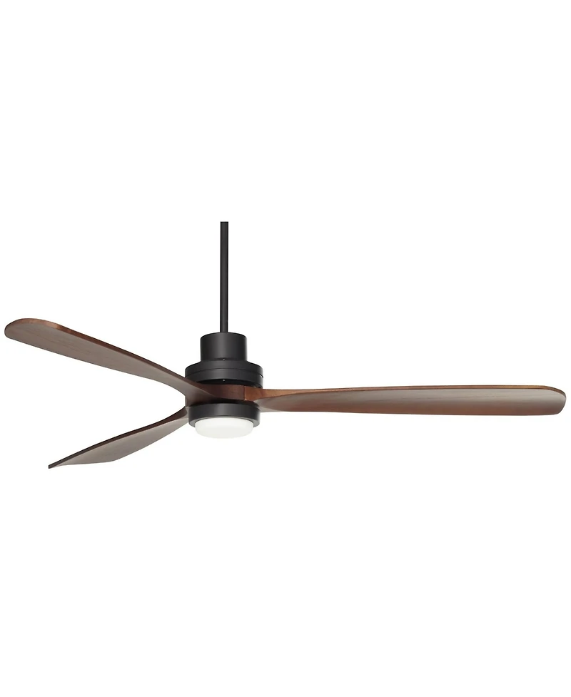 Casa Vieja 66" Delta-Wing Xl Dc Industrial Indoor Ceiling Fan with Led Light Remote Control