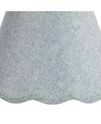 Springcrest Mylie Gunsoke Scallop Empire Shade 6x12x9.5x9 (Spider)