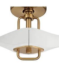 Casa Vieja 56" Longbow Brass Indoor/Outdoor Ceiling Fan