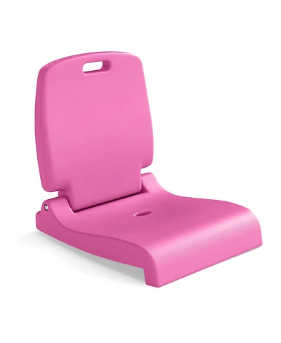 Gouun Foldable Pool Chair with Built-in Handle and Backrest Support