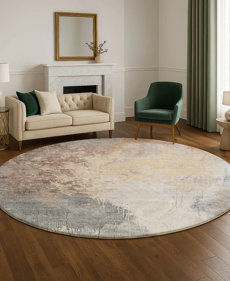Addison Mayfield AMF1842 8' x 8' Round Area Rug