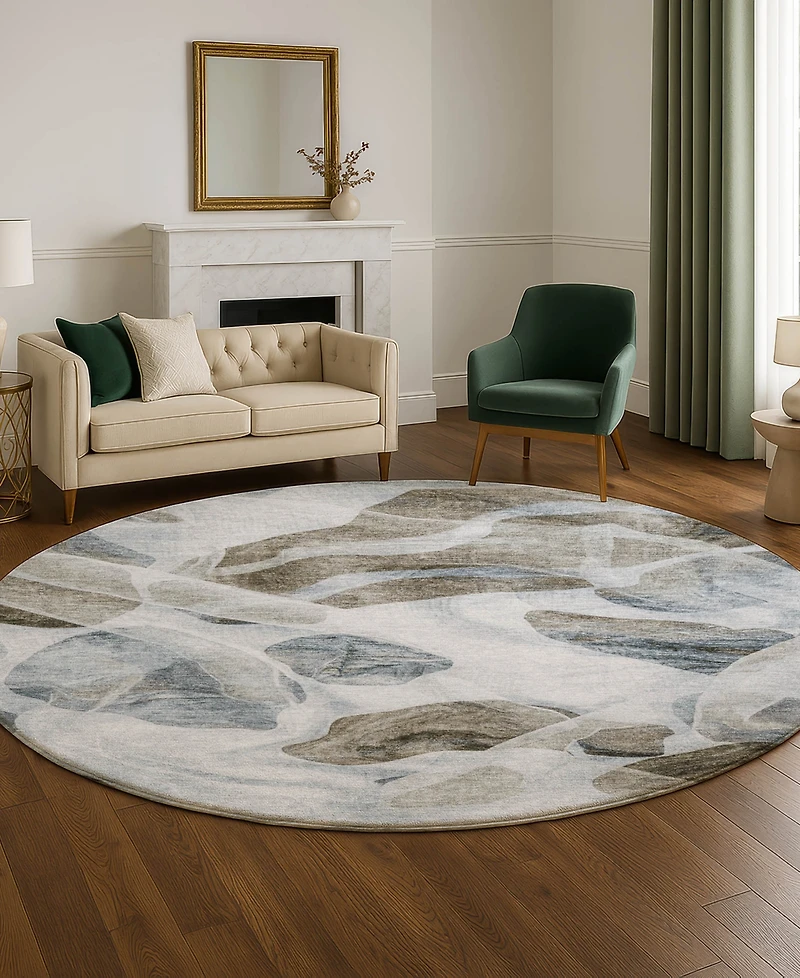 Addison Mayfield AMF1863 8' x 8' Round Area Rug