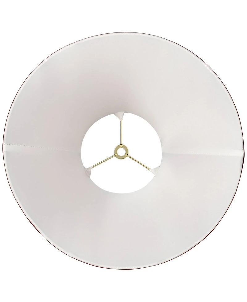 Springcrest Collection Set of 2 Bell Lamp Shades Small 5" Top x 12" Bottom x 9" Slant x 8.5" High Spider Replacement Harp and Finial Fitting