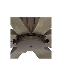 Possini Euro Design 70" Defender Industrial Rustic Indoor Outdoor Ceiling Fan Remote