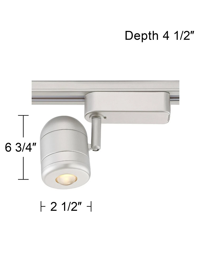 Pro Track 5.5 Watt Brushed Steel Led Linear Halo Track Head
