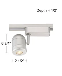 Pro Track 5.5 Watt Brushed Steel Led Linear Halo Track Head