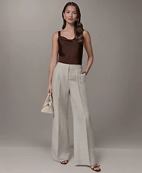 Donna Karan New York Women's High-Rise Pants
