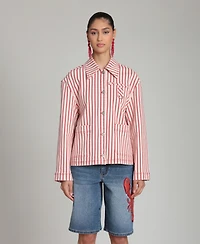 Avec Les Filles Women's Chore Long-Sleeve Jacket